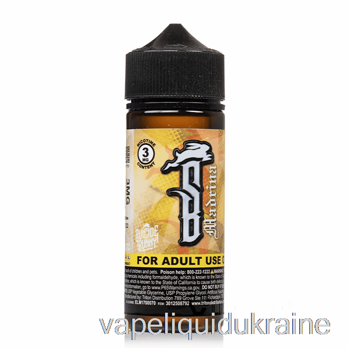 Vape Liquid Ukraine Madrina - Suicide Bunny - 120mL 0mg